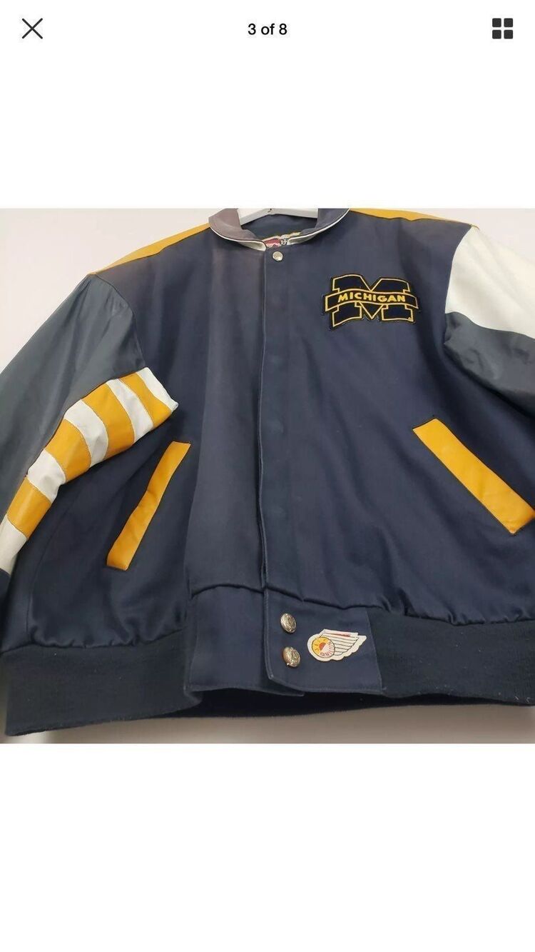 Jeff Hamilton Leather Michigan Vintage